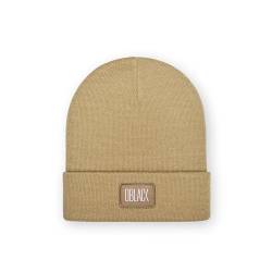 Oblack Mütze Herren Winter | Braun Damen Beanie Warme | Camel Wintermütze Strickmütze | Dehnbare Weiche Wollmütze mit Bündchen | Weich & Stretchy Atmungsaktiv Unisex Mütze von Oblack