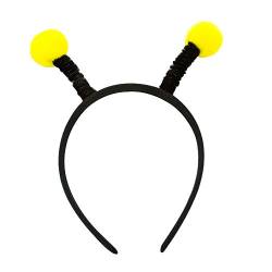 Oblique-Unique® Haarreifen Biene mit Wackel Bommeln in Gelb Schwarz Fasching Karneval Motto Party Kostüm Accessoire von Oblique Unique