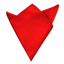 Oblique-Unique Einstecktuch Kavalierstuch Tuch Taschentuch Polyester Business Hochzeit (Rot) von Oblique Unique