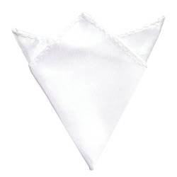 Oblique-Unique Einstecktuch Kavalierstuch Tuch Taschentuch Polyester Business Hochzeit (Weiß) von Oblique Unique