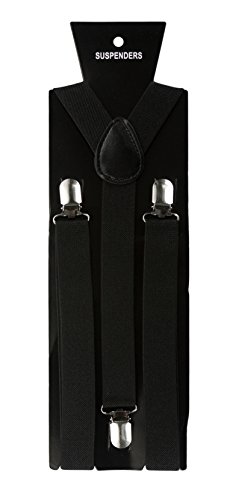 Oblique-Unique Hosenträger verstellbar - Schwarz von Oblique Unique