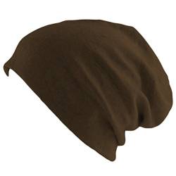 Oblique Unique Long Beanie XXL Mütze Slouch Trend Damen Herren (Choko Brown) von Oblique Unique