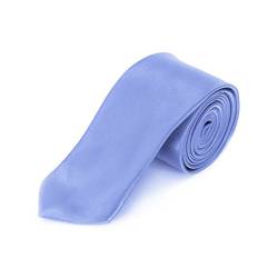 Oblique-Unique schmale Krawatte, Farbe wählbar (Light Blau) von Oblique Unique