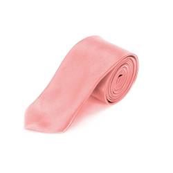 Oblique-Unique schmale Krawatte, Farbe wählbar (Rosa) von Oblique Unique
