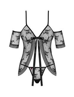 Obsessive Damen Babydoll mit String M1042 S/M von Obsessive