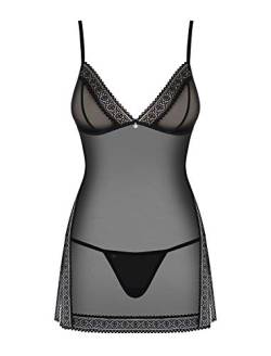 Obsessive Damen Chemise mit String M143 S/M von Obsessive