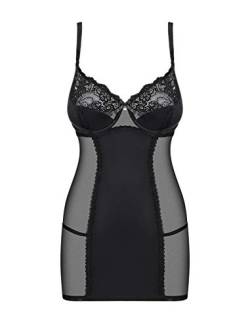 Obsessive Damen Chemise mit String M1434 L-XL von Obsessive