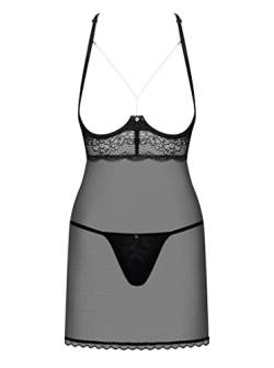 Obsessive Damen Pearlove Unterwäsche, Black, XL von Obsessive