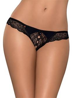 Obsessive Damen Women's Teddy Unterwäsche, Schwarz, S-M von Obsessive