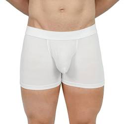 OBVIOUSLY EliteMan Boxershorts, 7,6 cm Bein, Weiss/opulenter Garten, XXX-Large von Obviously