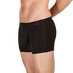 Obviously Schwarz PrimeMan AnatoMAX Boxer Brief 3inch Bein - Mittelgroß von Obviously