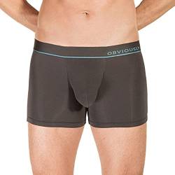 Obviously Titanium Grau PrimeMan AnatoMAX Boxer Brief 3inch Bein - Mittelgroß von von Obviously