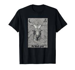 Occult The Black Goat Okkult Satan Tod XIII Esoterik Okkult T-Shirt von Occult Baphomet Tarot Card Satanic Devil