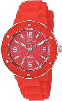 Oceanaut Damen-Armbanduhr Acqua Quarz Silikonband Rot 20 (Modell: OC0225) von Oceanaut