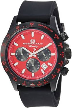 Oceanaut Herren analog Quarz Uhr mit Gummi Armband OC6115R von Oceanaut