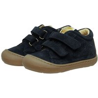 Ocra Ocra 071 Halbschuh Baby Lauflernschuhe Leder Klett Blau Schnürschuh von Ocra