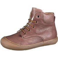 Ocra Ocra 082 Stiefel Lauflernschuhe Winter mit Lammfell Mädchen Rosa Schnürstiefelette von Ocra