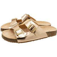 Ocra Ocra 291 Sandalen Pantoletten Damen Leder rosegold Pumps von Ocra