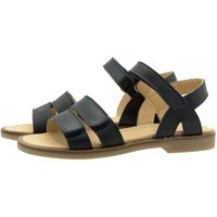 Ocra Ocra Sandalen Mädchen Leder pflanz. geg. Klett Blau Sandalette von Ocra