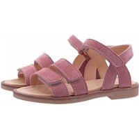 Ocra Ocra Sandalen Mädchen Leder pflanz. geg. Klett rosa Sandalette von Ocra