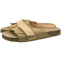 Ocra Ocra Sandalen Pantoletten Damen 299 Leder Beige Pumps von Ocra