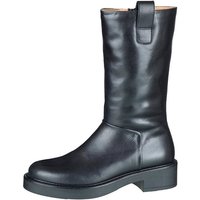Ocra Ocra Stiefel 364 Winter Schuhe für Mädchen Damen mit Lammfell Schwarz Schnürstiefelette von Ocra