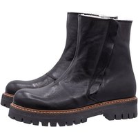 Ocra Ocra Stiefel Boots Winterboots 692 pflanz. geg. Leder Lammfell Schnürstiefelette von Ocra