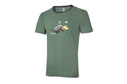 Ocun Herren Classic Organic Magic Bus T-Shirt, Green Duck, S von Ocun