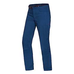 Ocun M Honk Pants Blau - Komfortable robuste Herren Kletterhose, Größe XL - Farbe Blue Opal von Ocun