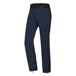 Ocun M Mania Eco Pants Blau - Elastische ultraleichte Herren Kletterhose, Größe L - Farbe Anthracite Dark Navy von Ocun