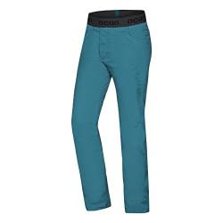 Ocun M Mania Eco Pants Blau - Elastische ultraleichte Herren Kletterhose, Größe M - Farbe Turquoise Deep Lagoon von Ocun