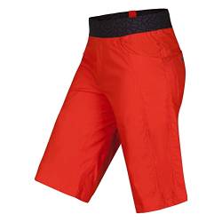Ocun M Mania Shorts Orange - Ultraleichte elastische Herren Klettershorts, Größe M - Farbe Orange Poinciana von Ocun