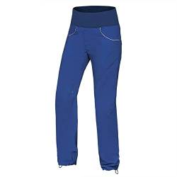 Ocun W Noya Eco Pants Blau - Elastische ultraleichte Damen Kletterhose, Größe L - Farbe Blue Opal von Ocun
