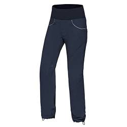 Ocun W Noya Eco Pants Blau - Elastische ultraleichte Damen Kletterhose, Größe M - Farbe Anthracite Dark Navy von Ocun