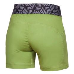 Ocun W Pantera Organic Shorts Grün - Elastische leichte Damen Klettershorts, Größe S - Farbe Green Peridot von Ocun