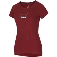 T-Shirt Frau Ocun Raglan T wine von Ocun