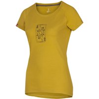 T-Shirt Frau Ocun Raglan T yellow von Ocun