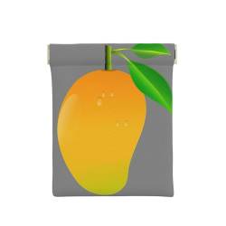 Geldbörse aus Leder mit Affen-Aufdruck, kleine Kleingeldtasche, Geldbörse, Quetsch-Münzgeldbörse für Männer und Frauen, Mango, Einheitsgröße, Münztasche von OdDdot