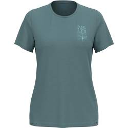 Odlo Damen Ascent Merino 160 Tree T-Shirt, Arctic, XL von Odlo