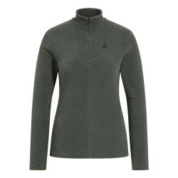 Odlo Damen Roy 1/2 Zip Longsleeve, Matte Green-Black, M von Odlo