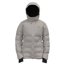 Odlo Damen Ski Cocoon S-Thermic Jacke, silver cloud, M von Odlo