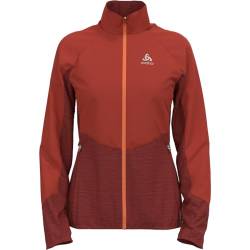 Odlo Easy Warm Hybrid-Jacke für Damen, cinnabar - spiced apple,XS von Odlo