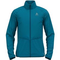 Odlo Fleecejacke Run Easy Warm Hybrid-Jacke mit reflektierenden Details von Odlo