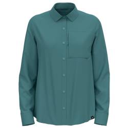 Odlo - Women's Essential Shirt L/S - Bluse Gr L;M;S;XL grau;türkis von Odlo