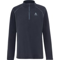 odlo Fleeceshirt, Troyer, Reißverschluss, für Herren, blau, XL von Odlo