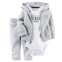 Odziezet Baby Kleidung Set Jungen Romper Langarm Sweatjacke Mädchen Outfits Hoodie Kombination, Farbe: Mehrfarbig 4, Gr，24 M von Odziezet