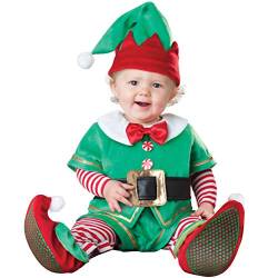 Odziezet Kostüm Baby Weihnachten Overall Weihnachtsmann Strampler Weihnachtskostüm Unisex Spielanzug von Odziezet