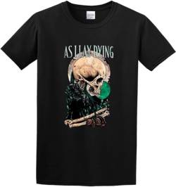 As I Lay Dying Poster T-Shirt Herren Schwarz Unisex Tee, siehe abbildung, 56 von Oeste