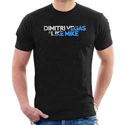 Dimitri Vegas & Like Mike Logo Herren T-Shirt Electro House A79 Schwarz, siehe abbildung, L von Oeste