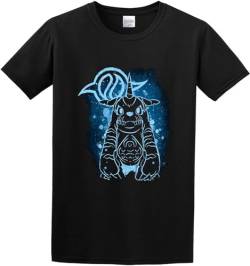 Herren Digimon Gabumon T-Shirt Print Tees Kurzarm O Neck, siehe abbildung, M von Oeste